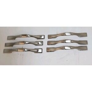 6 Amerock 172G10 Everyday Heritage 3" C  To. Cabinet Pull‎ Satin Nickle 4 7/8 Lg